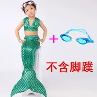 Зеленый топ без лямок, водонепроницаемый комплект, 3 предмета