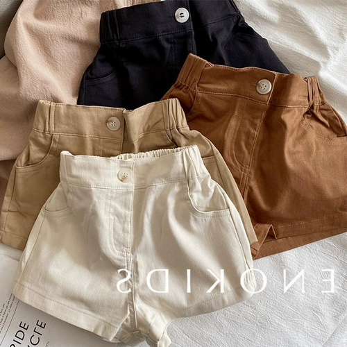 Летние шорты, штаны для девочек, в корейском стиле, свободный крой