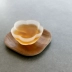 Bionic Plum Blossom Glass Tea Cup Tách thủy tinh Tách trà Cốc Master Cup Single Cup Kung Fu Bộ phụ kiện Trà Hàng mới về - Trà sứ