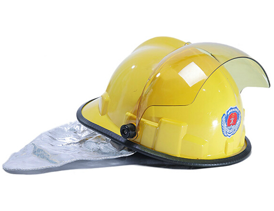 Fire helmet 3c Korean semi-helmet FTK-B A test report certification yellow 2015 standard