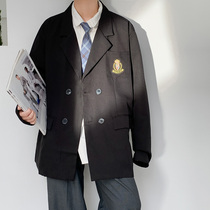2021 early autumn blouse school season Japanese school class jk suit original badge embroidery dk uniform blazer