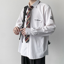 dk uniformed mens full set of genuine days jk shirt male long sleeve student shirt suit academy wind set of class clothes