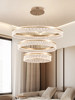 Italian-Style Light Luxury Living Room Chandelier Led Smart Room Light 2025 New Minimalist High-End Circular Hall Chandelier