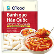 Chingjingyuan Normal Temperature Rice Cake Sticks 1kg Korean Style 0 Fat Spicy Fried Rice Cake Sticks Rice Cake Troop Hot Pot Ingredients