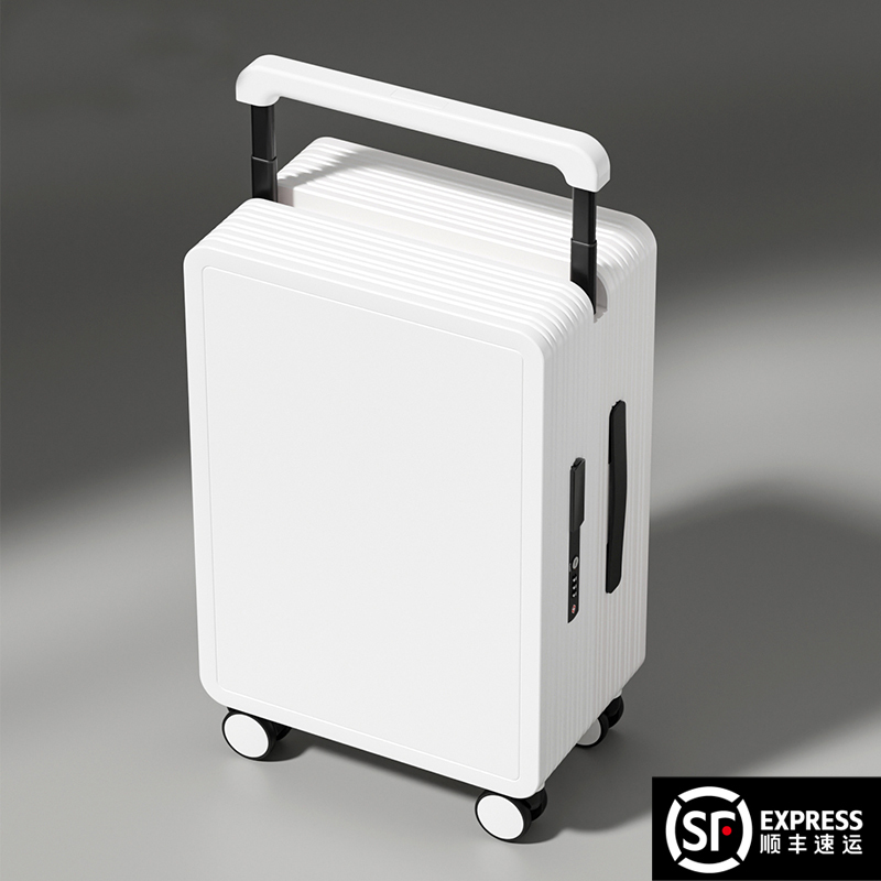 Mid-Mounted Wide Handle Suitcase for Women, New Model 20inch Small Travel Suitcase, Carry-On Suitcase 22, Large Capacity Leather Suitcase for Men 26 Mid-Mounted Wide Handle Suitcase for Women, New Model 20inch Small Travel Suitcase, Carry-On Suitcase 22, Large Capacity Leather Suitcase for Men 26