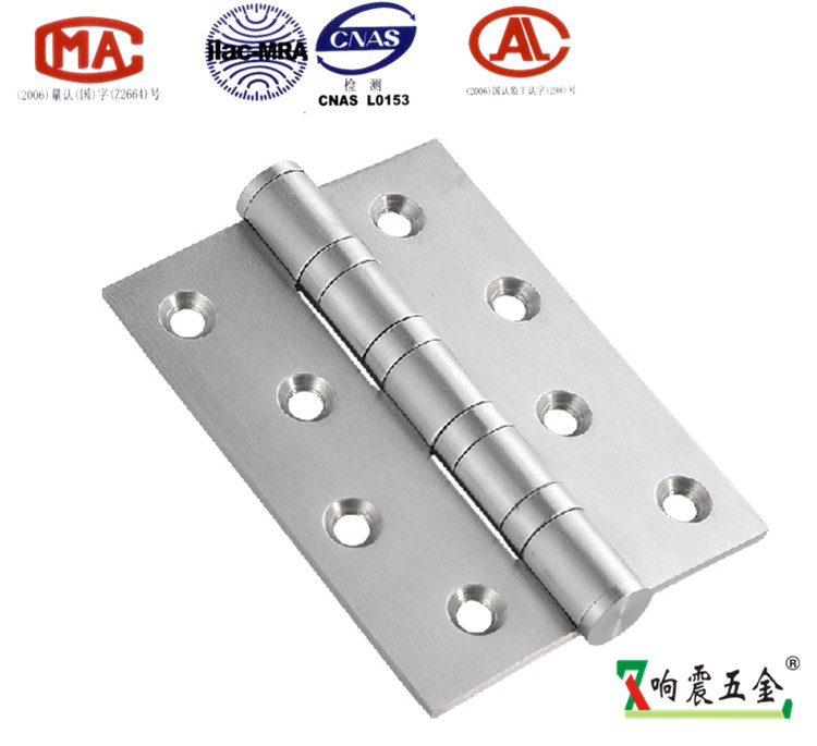 Ringing shock Stainless steel hinge Bearing silent hinge Door hinge 3mm thickened indoor door folding