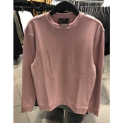 H & M Men 2018 Mới Cotton Blend Áo len cổ áo sườn dài tay áo dài hàng đầu HM0540513