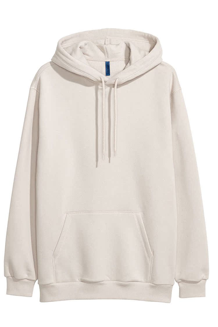 HM H & M quầy xác thực nam kangaroo túi lông cừu trùm đầu áo len màu rắn trùm đầu 077830 0557248 hoodie đỏ