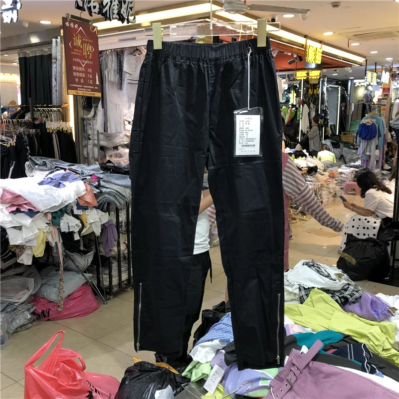 XINMEI Xinmei 866 quần thun cotton cotton co giãn mỏng và linh hoạt, quần legging dây kéo nhanh khô - Quần tây thường