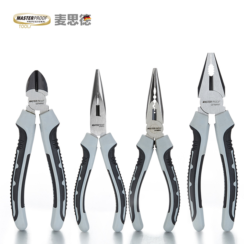 German Maxide pliers Multi-function vise Pointed nose pliers Industrial grade steel wire pliers Oblique mouth pliers Electrical tools pliers