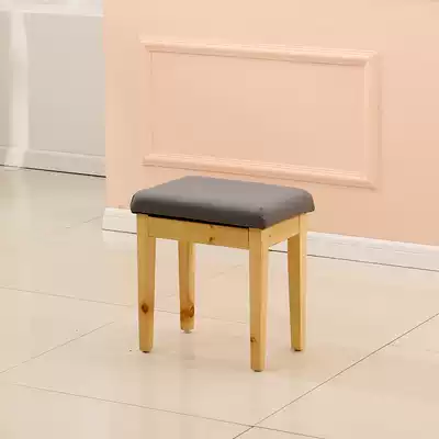 Pure solid wood beauty stool stool stool beauty chair master stool beauty solid wood square stool beauty chair