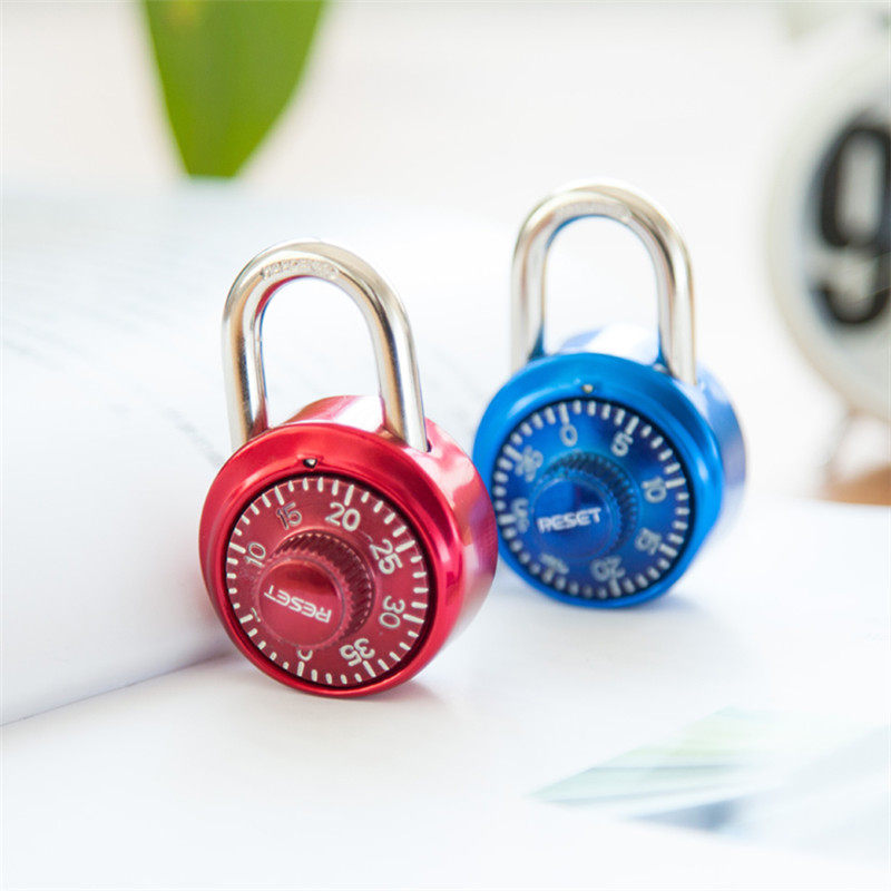 RESET Circular Gym Chamber Wardrobe Warehouse Rotary Disk Small Password Lock Cabinet Lock