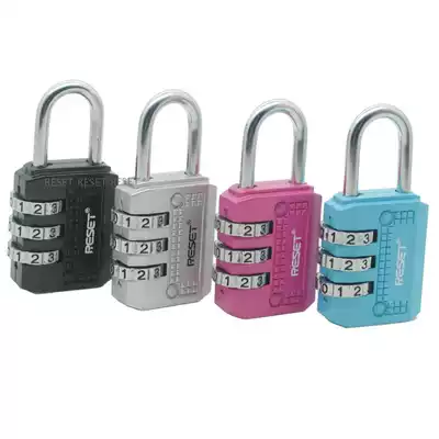 RESSET RESET Gym locker drawer backpack Small password lock Padlock Cabinet lock Buy 2 get 1 free