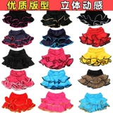 Черная детская юбка на девочку, мини-юбка, летняя спортивная одежда