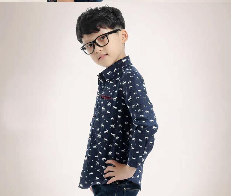 Chemise garcon à manche longue - Ref 2075761 Image 24