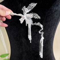 Mego original super fairy new Chinese style handmade tassel hairpin bridal hair accessories and makeup style sample travel photo shoot