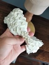 Megos original forged face hand-stitched beads bridal headwear makeup styling studio photoshoot sample photoshoot travel photoshoot