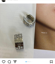 WXLSTUDIO 3 Anniversary Shop 10 13 Stars River sparkling luxurious with diamond earrings