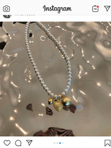 wxlstudio European and American Joker with skin color temperament retro choker ~ amazing your pearl collar chain ring