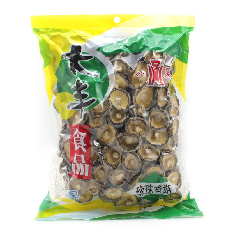 【天猫超市】 八荒 香菇 200克 珍珠菇冬菇 古田小香菇 钱菇