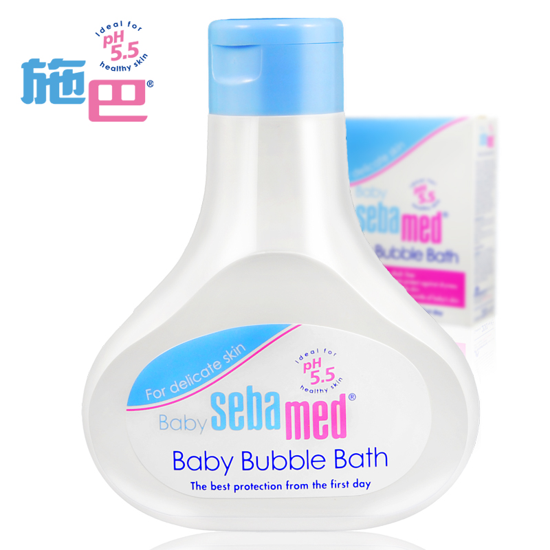 【天猫超市】德国进口沐浴露 施巴婴儿童泡泡浴露200ML宝宝沐浴乳