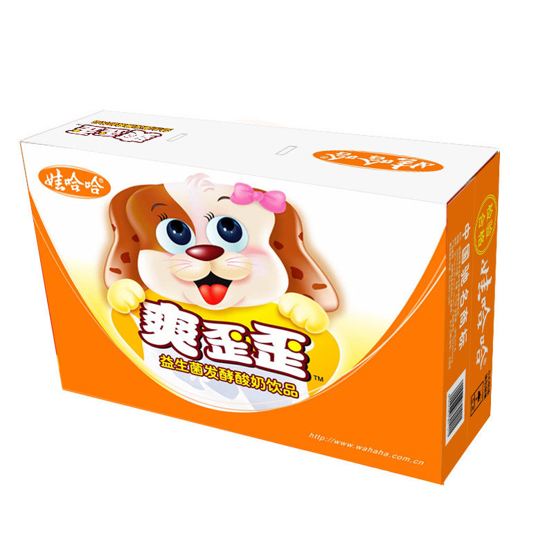 【天猫超市】娃哈哈爽歪歪营养酸奶饮品200ml*24/箱 乳酸饮料