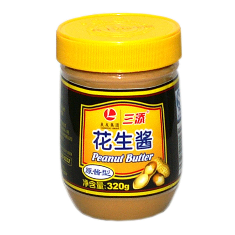 【天猫超市】三添花生酱（原酱型）320g 无添加拌饭拌面专用 蘸料