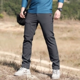 Дорожные утепленные ветрозащитные водонепроницаемые бархатные удерживающие тепло альпинистские демисезонные штаны подходит для пеших прогулок