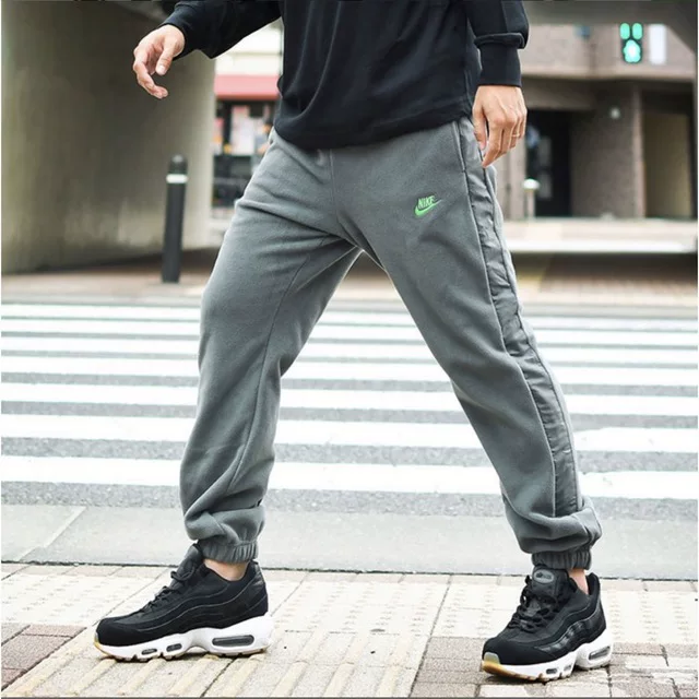 Nike, бархатные теплые брюки