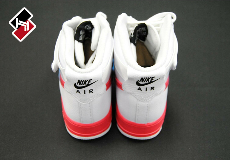 NIKE Nike nam gradient xanh đỏ hồng tím AF1 air Force one board giày CJ0525-100 CJ0524-001 - Dép / giày thường giày thể thao đế cao