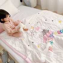 Cool silky tencils Cartoon Summer Cover 1 2M baby baby Summer is childrens kindergarten nap air conditioning