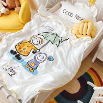 Baby baby baby children silk quilt 100% mulberry silk quilt crib air conditioning quilt spring quilt
