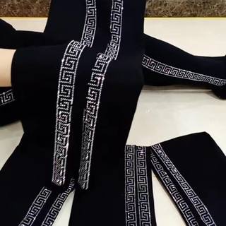 Autumn and winter new high-waist elastic fattened leggings