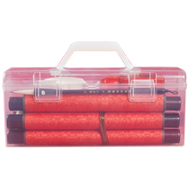 Liupintang Opening Ceremony Qizhi Writer Copybook Set Kindergarten Primary School First Grade Entrance Ceremony Drawing Red Scroll Brush Dot Forehead Cinnabar Liquid Set Portable Handheld Storage Tool Box