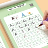 Каллиграфия, тетрадь, практика для детского сада для начинающих для школьников, тренируйтесь каждый день, 26 английских букв, английский алфавит