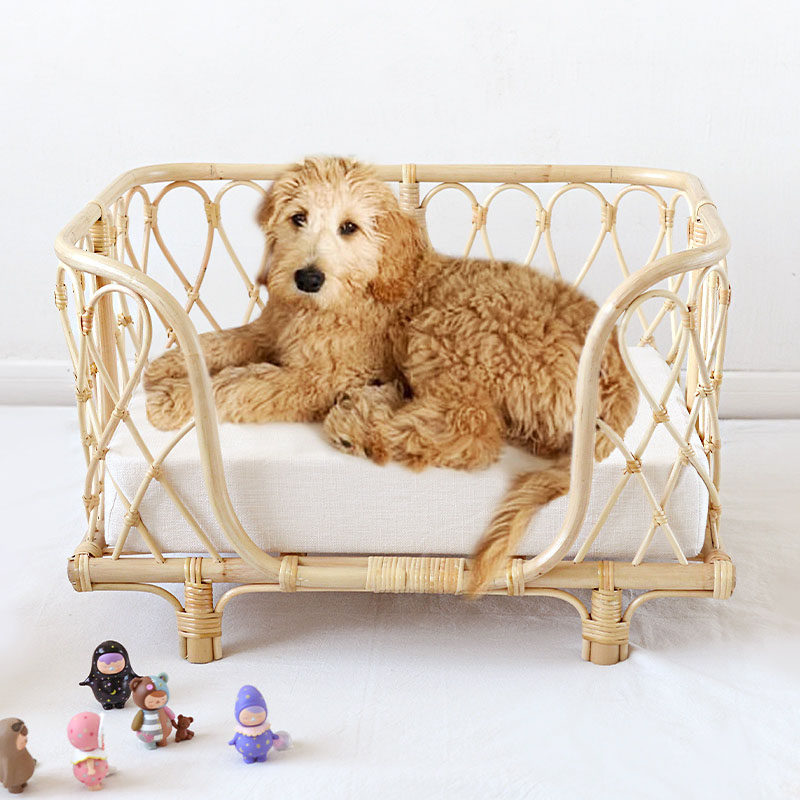 New vine in fengyu cat sofa bed four seasons general hand-knitting bed baby photo sofa bed