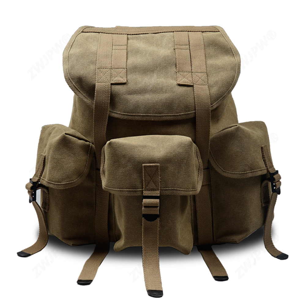 American M14 washable rucksack Vintage backpack Large capacity men and women high quality replica