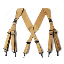 American M1936X type suspender reenacts the bloody battle of Normandy DDAY with the hacksaw collar (reproduced film and television props)