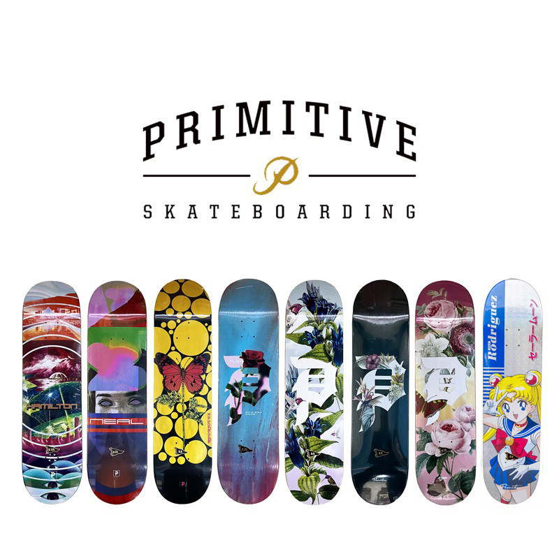 55 Skate Shop Imported PRIMITIVE Professional Skateboard Surface Double Rocker Sailor Moon Joint