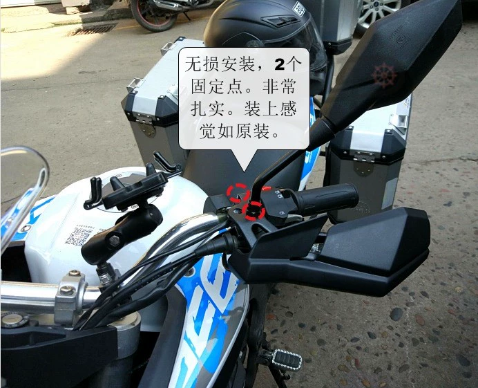 Sản phẩm mới hot xe Honda bóng 150CB190x Zongshen 150 mặt trước che tay kính chắn gió kính chắn gió tay - Kính chắn gió trước xe gắn máy