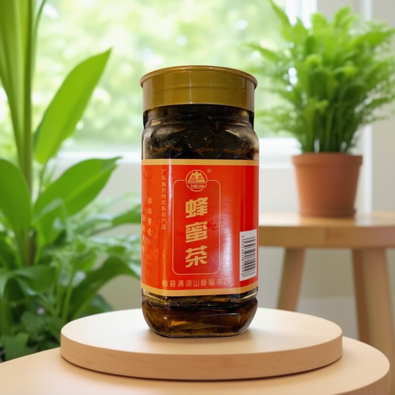 Honey Tea Guangdong Meizhou Hakka Specialty Qinglao Mountain Jingyan Green Tea Green Tea Honey Tea 700g Honey Gift Box