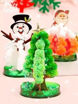 Christmas Magic Tree Paper Tree Flowering Crystallized Tree Toys Encounter Water Blooming Flowers Grow Christmas Tree Toys Decoration Small Gifts