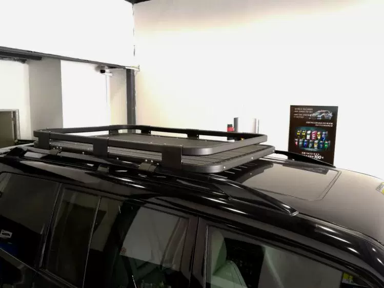 Mitsubishi Pajero V97V93 không có thanh ngang đặc biệt mái hành lý khung nhôm khung hành lý giá nóc - Roof Rack