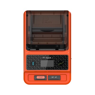 Pute Bluetooth Qr Code Label Printer Pt-50Dc Clothing Jewelry Cable Handheld Barcode Printer C51Dc