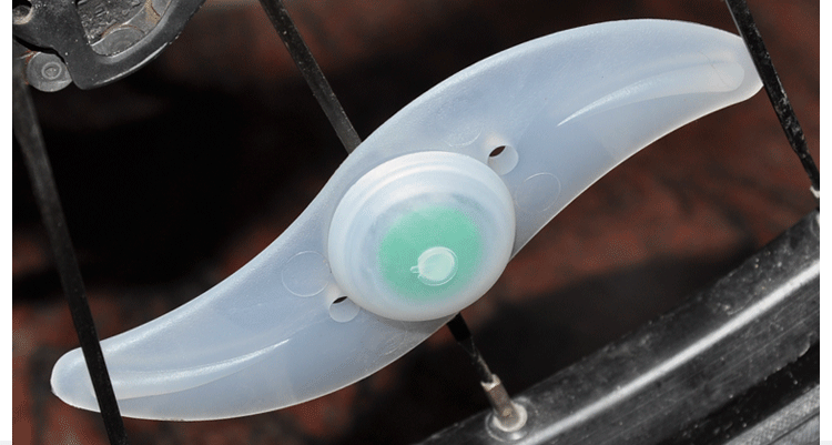 Eclairage pour vélo FJQXZ - feux de Valve - Ref 2403077 Image 9