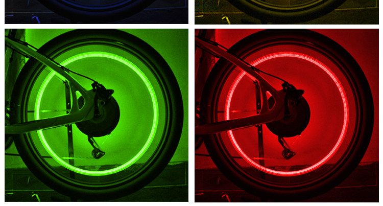 Eclairage pour vélo FJQXZ - feux de Valve - Ref 2398038 Image 12