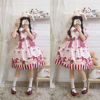 taobao agent Genuine summer short sleeve dress for princess, Lolita style