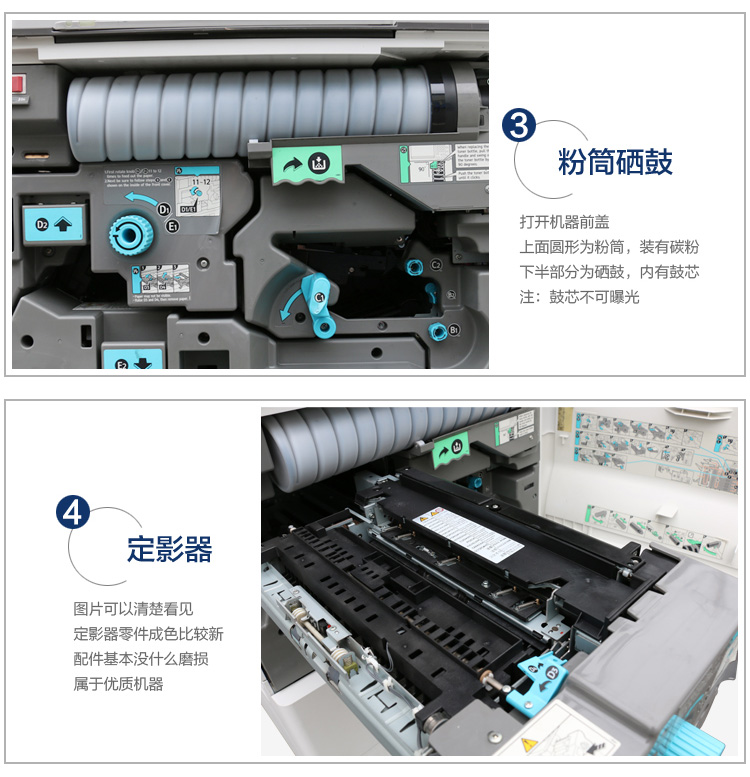 Máy quét màu máy photocopy tốc độ cao màu đen và trắng MP MP502502 MP7001 - Máy photocopy đa chức năng 	máy photocopy dùng cho văn phòng
