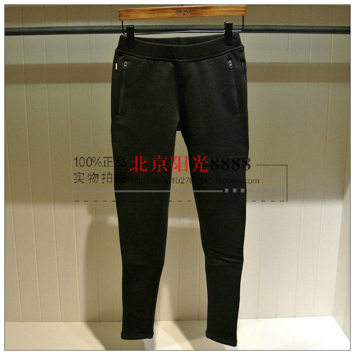 18 autumn and winter France AIGLE AIGLE women's counter SWEETSTRETCH brushed fleece pants H9862