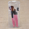 5 -piece brush rose red simplicity packaging